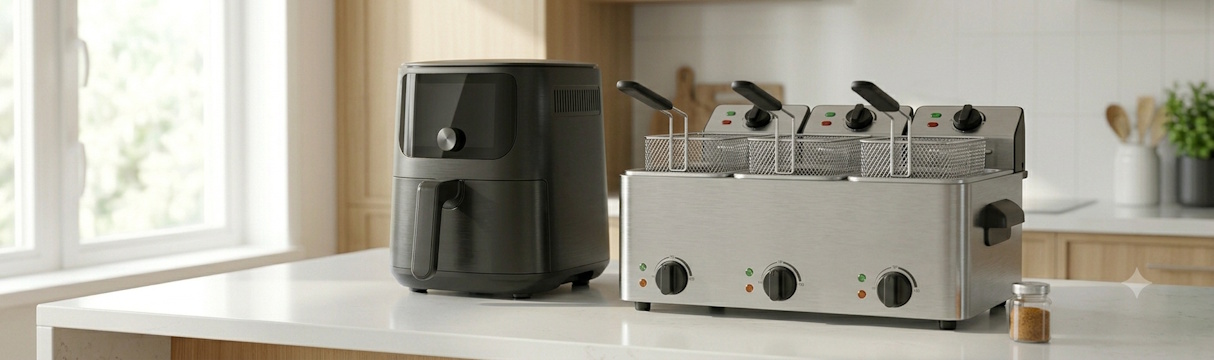 Air Fryer vs Deep Fryer: Stop Guessing, 5 Factors Settle It
